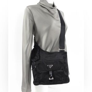 Authentic Prada Multi-pocket Crossbody in New Condition